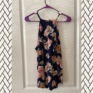 Floral tank top 1X